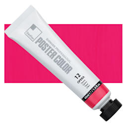  ShinHan Professional Poster Color Paint - Opera, 40 ml tube and swatch