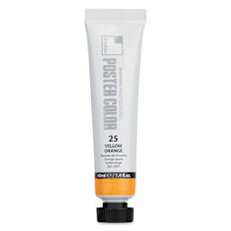 ShinHan Professional Poster Color Paint - Yellow Orange, 40 ml tube