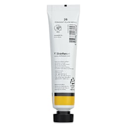ShinHan Professional Poster Color Paint - Permanent Yellow Middle, 40 ml back