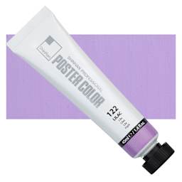ShinHan Professional Poster Color Paint - Lilac, 40 ml tube and swatch