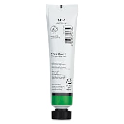 ShinHan Professional Poster Color Paint - Light Green 1, 40 ml back