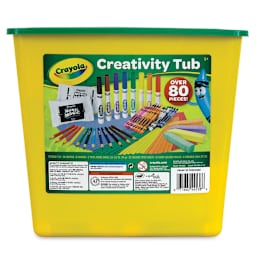 Crayola Creativity Tub (front label of tub)