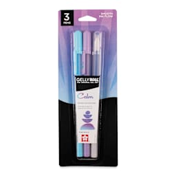 Sakura Gelly Roll Moods Collection Pens - Calm, Set of 3, front of the packaging