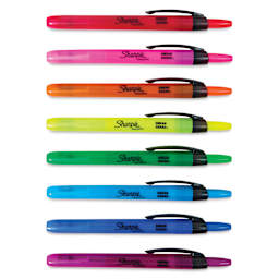 Sharpie Retractable Highlighters, out of packaging