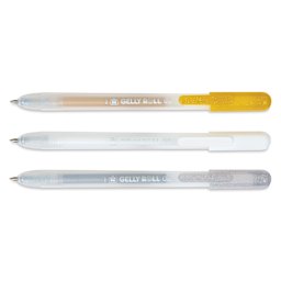 Sakura Gelly Roll Retractable Craft Pens - Assorted, Set of 3, out of package with tips unretracted