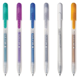 Sakura Gelly Roll Retractable Effects Pens - Ink Effects, Set of 6, out of the packaging