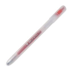 Sakura Gelly Roll Retractable Stardust Pen - Orange Star, tip retracted