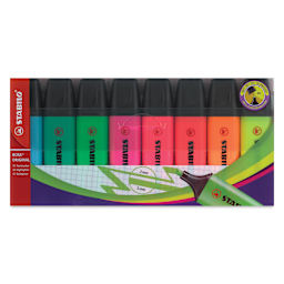 Stabilo Boss Original Highlighters - Classic, Set of 8, front of the packaging