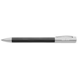 Faber-Castell Ambition Ballpoint Pen - Black Resin, Broad, out of packaging
