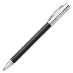 Faber-Castell Ambition Ballpoint Pen - Black Resin, Broad