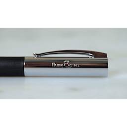 Faber-Castell Ambition Rollerball Pen, close-up of the logo