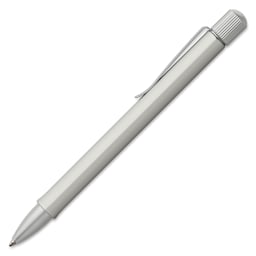 Faber-Castell Hexo Ballpoint Pen - Matte Silver