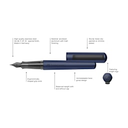 Faber-Castell Hexo Fountain Pens, features