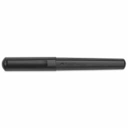 Faber-Castell Hexo Rollerball Pen - Matte Black - with cap on