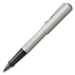Faber-Castell Hexo Rollerball Pen - Matte Silver