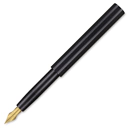 Tom's Studio Pocket Fountain Pen - Black, Extra Fine Semi-Flex Nib