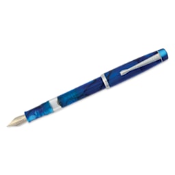 Noodler's Ink Konrad Acrylic Flex Fountain Pen - Lake Baikal, cap off