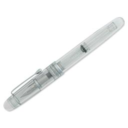Noodler's Triple Tail Flex Fountain Pen - Clear, cap on