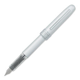 Platinum Plaisir Fountain Pen - Ice White, Fine