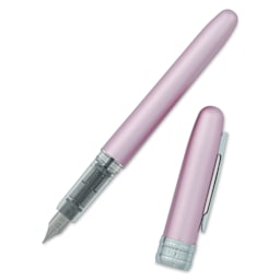Platinum Plaisir Fountain Pen - Pink, Fine, with cap