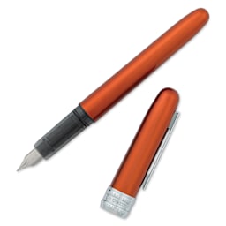 Platinum Plaisir Fountain Pen - Nova Orange, Fine, with cap