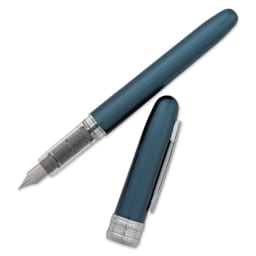 Platinum Plaisir Fountain Pen - Blue, Fine, with cap