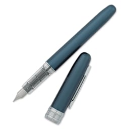 Platinum Plaisir Fountain Pen - Blue, Medium, with cap