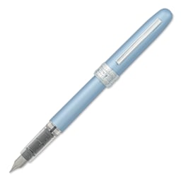 Platinum Plaisir Fountain Pen - Frosty Blue, Medium