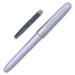 Platinum Plaisir Fountain Pen - Violet, Fine, with ink cartridge