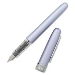 Platinum Plaisir Fountain Pen - Violet, Fine, with cap