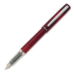 Platinum Prefounte Fountain Pen - Crimson Red, Medium