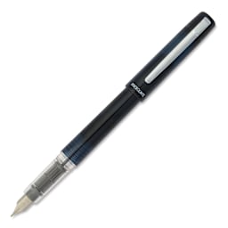 Platinum Prefounte Fountain Pen - Graphite Blue, Medium