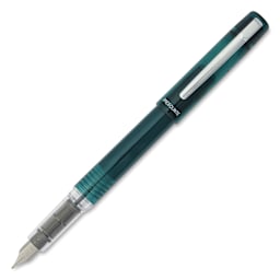 Platinum Prefounte Fountain Pen - Dark Emerald, Medium