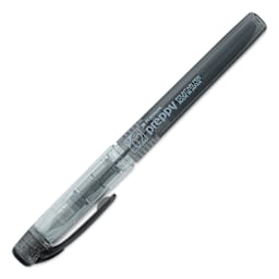 Platinum Preppy Fountain Pen - Black, Extra Fine, cap on