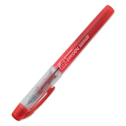 Platinum Preppy Fountain Pen - Red, Extra Fine, cap on