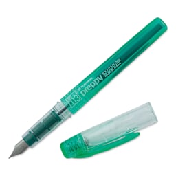 Platinum Preppy Fountain Pen - Green, Fine, with cap