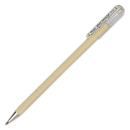 Pentel Arts Hybrid Mattehop Gel Roller Pen - Matte Ivory White