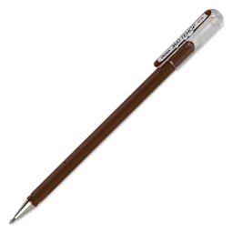 Pentel Arts Hybrid Mattehop Gel Roller Pen - Matte Brown