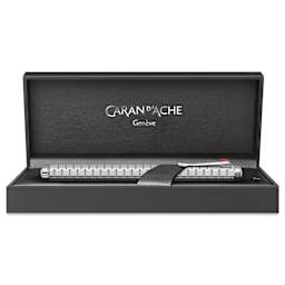 Caran d'Ache Ecridor Avenue Ballpoint Pen - Platinum Coated, in packaging