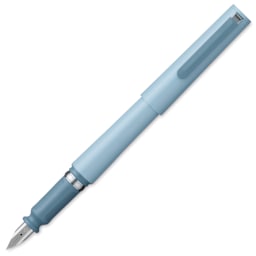 Sailor TUZU Adjust Fountain Pen - Light Blue, Fine, cap off