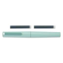 Sailor TUZU Adjust Fountain Pen - Green, Fine, with replacement ink cartridges