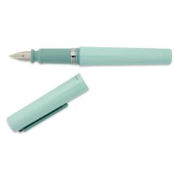 Sailor TUZU Adjust Fountain Pen - Green, Medium, cap off
