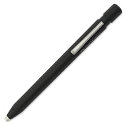 Faber-Castell 2011 Grip Ballpoint Pen - Matte Black, point retracted