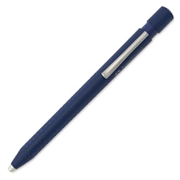 Faber-Castell 2011 Grip Ballpoint Pen - Classic Blue, point retracted