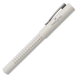 Faber-Castell 2010 Harmony Grip Fountain Pen - Coconut Milk, Medium Nib, cap on