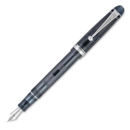 Pilot Custom 74 Fountain Pen - Smoke, Medium, cap off