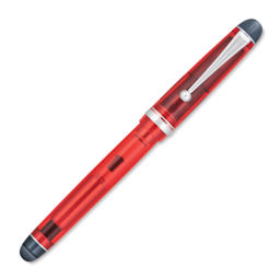 Pilot Custom 74 Fountain Pen - Grenadine, Medium, cap on