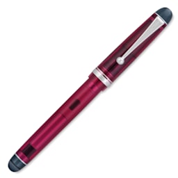 Pilot Custom 74 Fountain Pen - Merlot, Extra-Fine, cap on