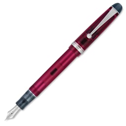 Pilot Custom 74 Fountain Pen - Merlot, Extra-Fine, cap off