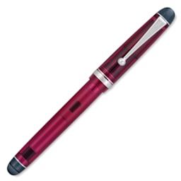 Pilot Custom 74 Fountain Pen - Merlot, Medium, cap on